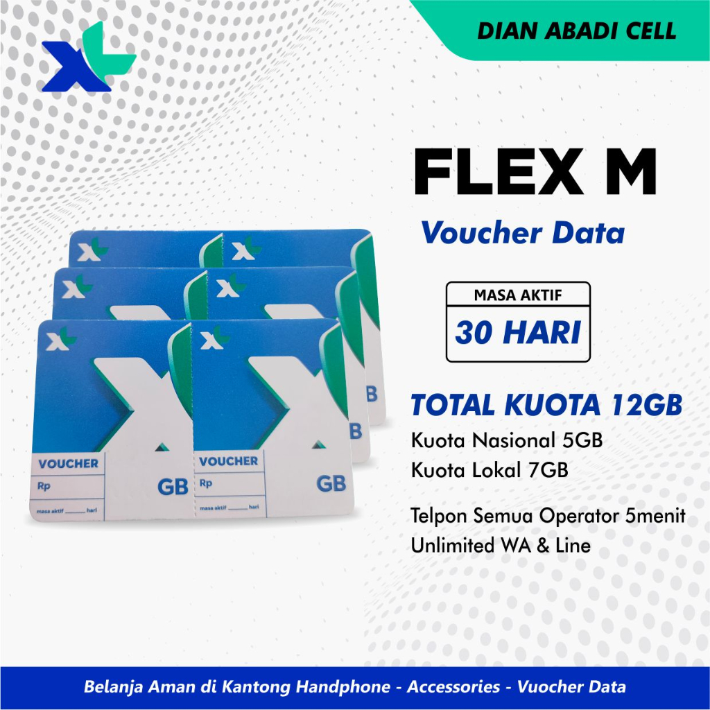 Voucher XL FLEX M 15GB