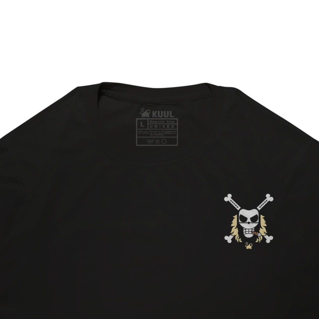 KAOS DISTRO ANIME ONE PIECE COTTON COMBED 30S - KUUL INDUSTRIES