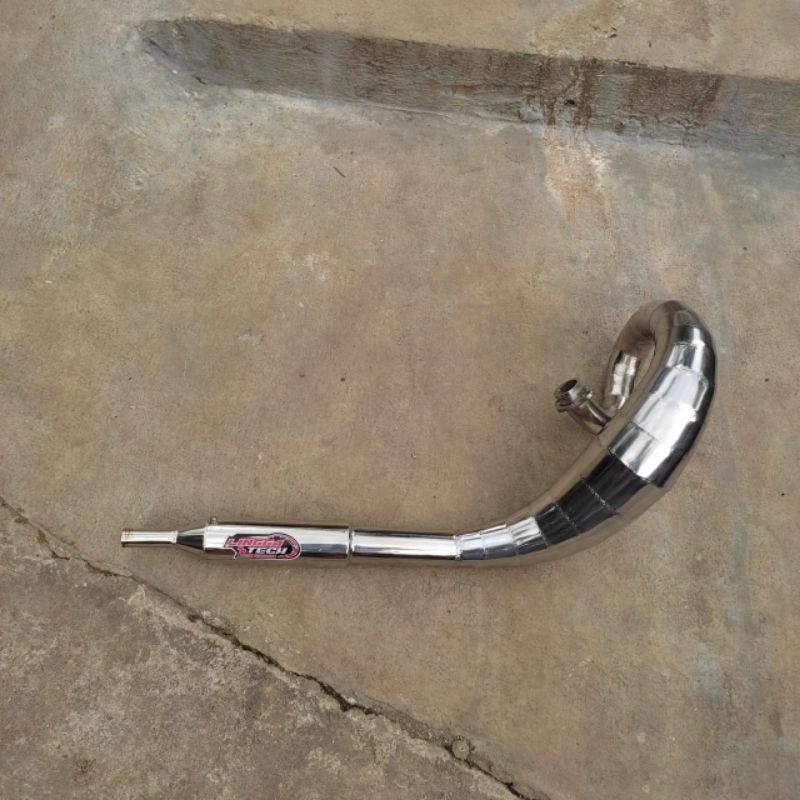 Knalpot Lobster Udang RX King  Full Chrome Suara Super Garing Istimewa