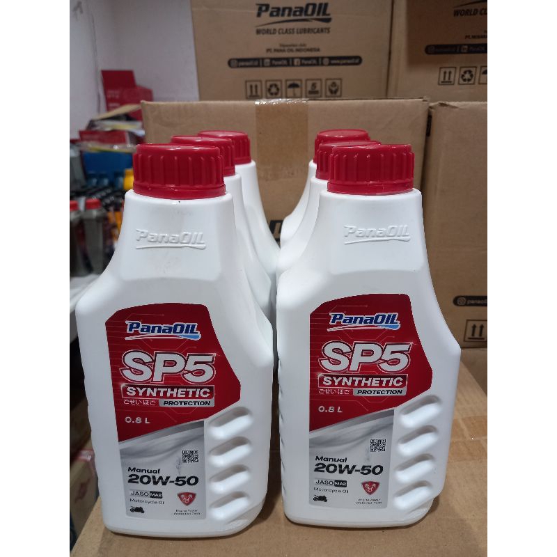 PANAOIL SP5 SYNTHETIC protection 20W-50 0,8L ( OLI MOTOR MANUAL )