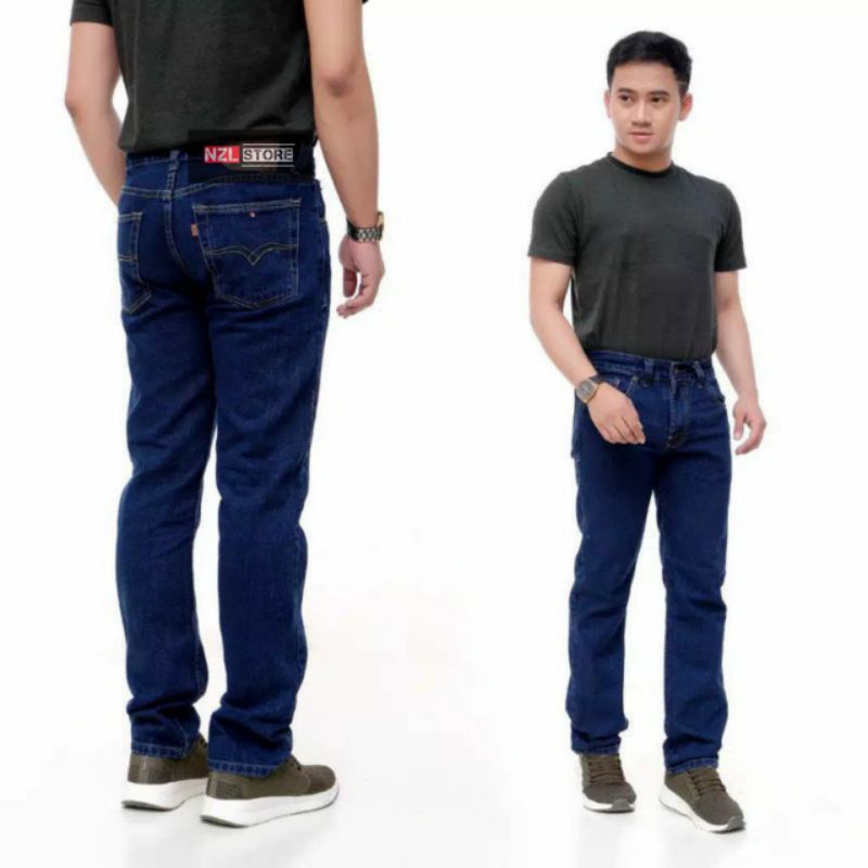 [PROMO] Celana Jeans Panjang Size 27---38 Pria Model Standar / Celana Jeans Pria Standart