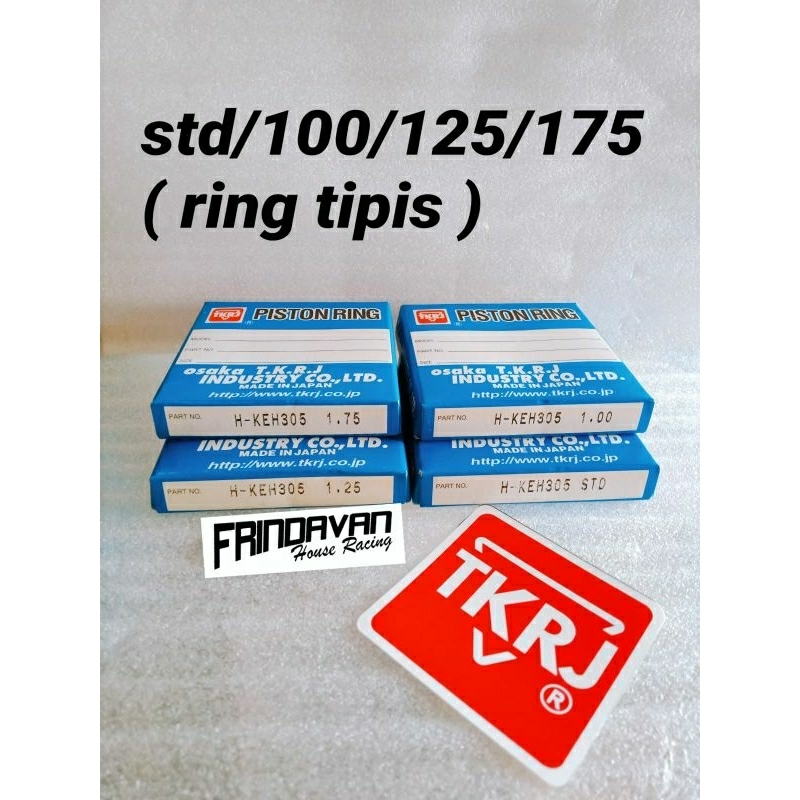 Ring piston seher megapro lama tiger revo tkrj japan
