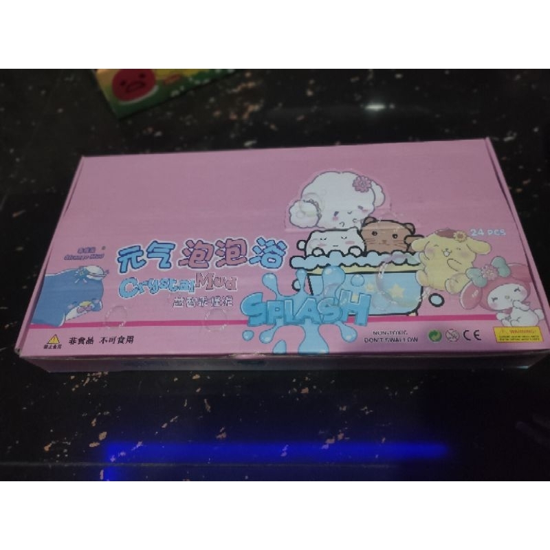 Set 1box 24pc Slime  Warna Dop