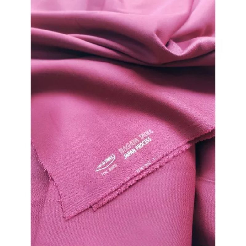 kain meteran seragam sekolah merk nagata drill  tebal tidak menerawang lembut dan nyaman