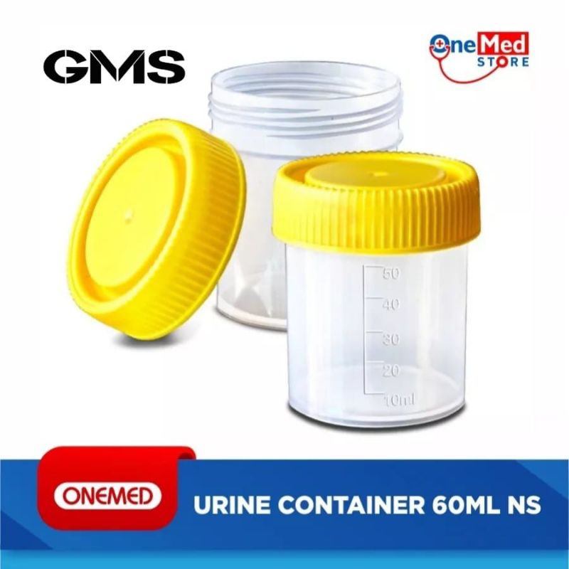 Urine Container 60 ml Onemed / Pot Sampel 60 ml