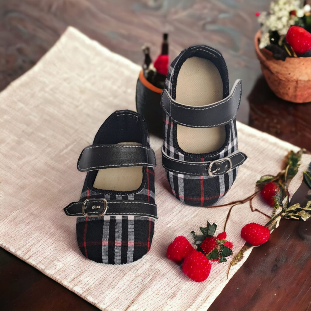 Sepatu Bayi Perempuan Balet Beri Gesper Baby Prewalker