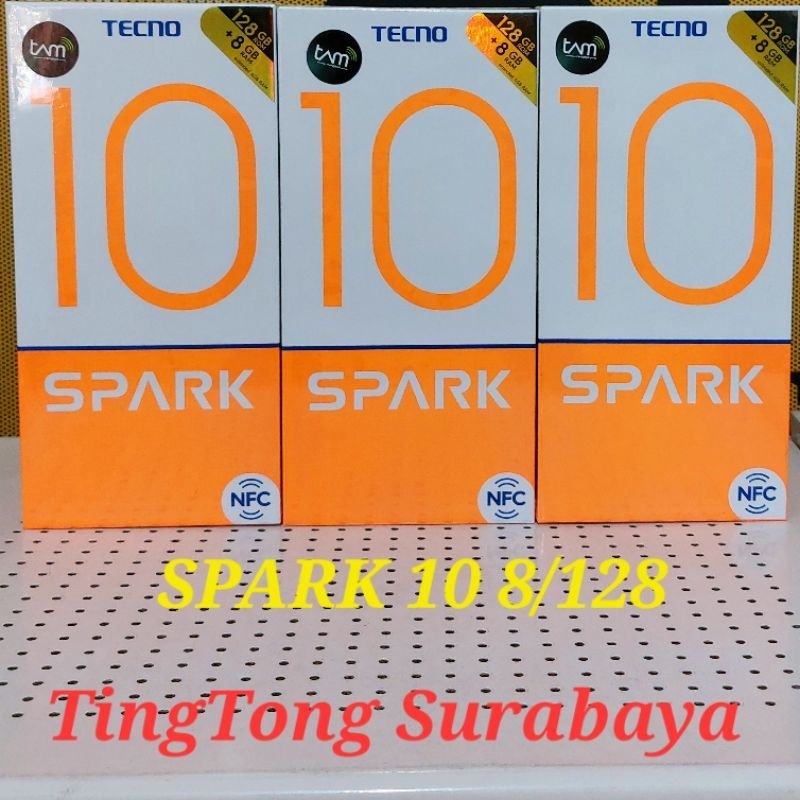 Tecno Spark 10 8/128 Garansi Resmi Tam