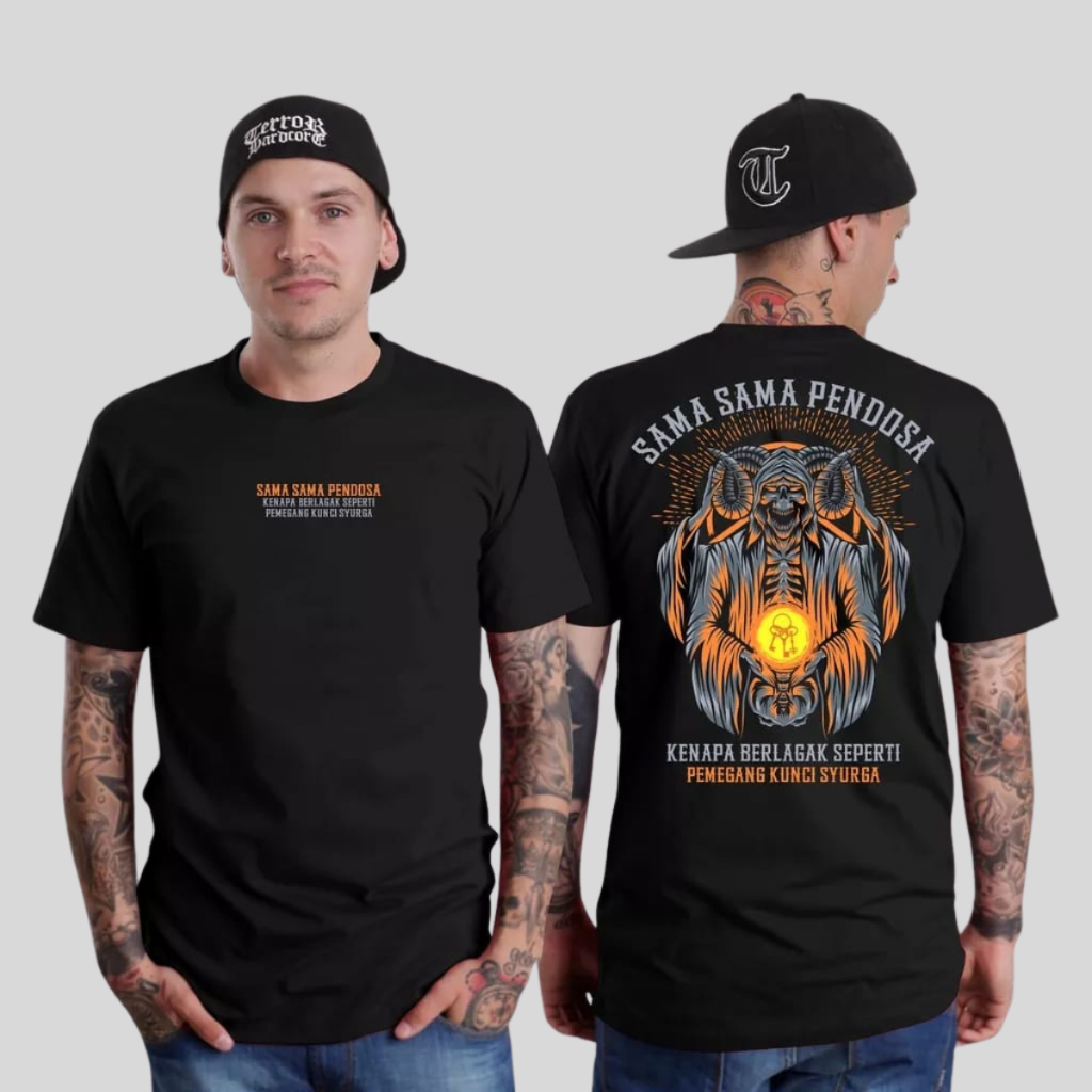 Kaos Distro/Kaos Pria Satanic pluralisme Kekinian