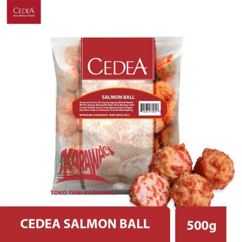 CEDEA Salmon Ball / Bakso Salmon @500gr