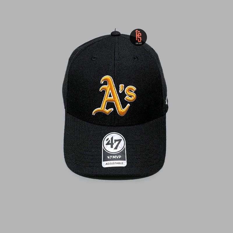 TOPI ORIGINAL 47 MVP OAKLAND ATHLETICS BLACK WHEAT