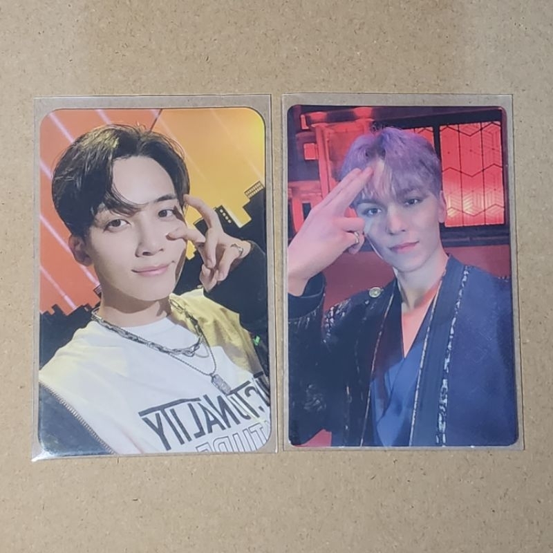 SEVENTEEN JEONGHAN YIZHIYU C FTS FANSIGN YZY PC PHOTOCARD FACE THE SUN ALBUM TAKE ALL ONLY