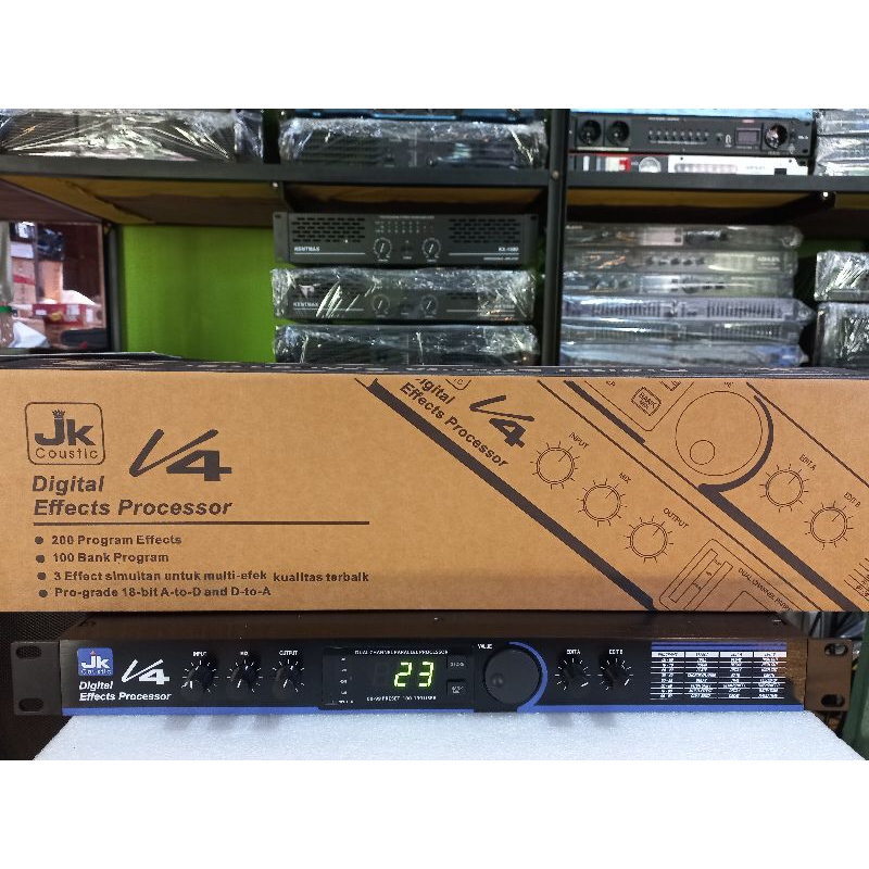 EFEK VOCAL Jk Coustic / Jk Audio V4 / JK audio microverb 4 original nyess