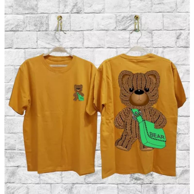 Kaos Distro Unisex Keren - ModelNaga Dragon Pria Wanita -Baju Desain Kanji Cowo Cewe- T-Shirt Design