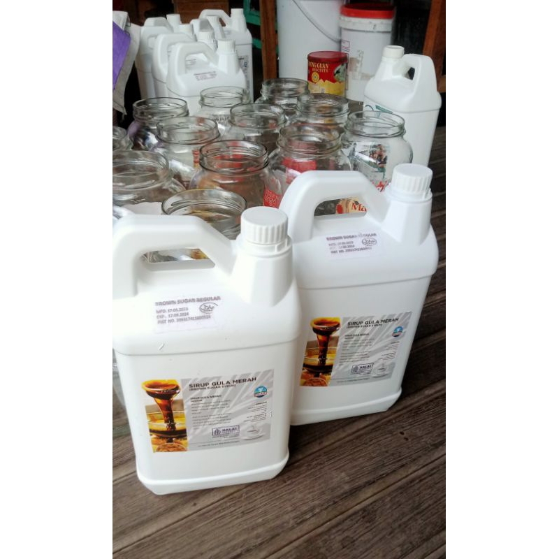 Teng / Jerigen 5 liter ex Kemasan (warna Putih)