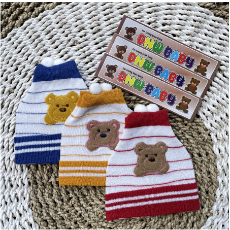 3 pcs kupluk bayi pelindung kepala bayi kupluk cindung bayi