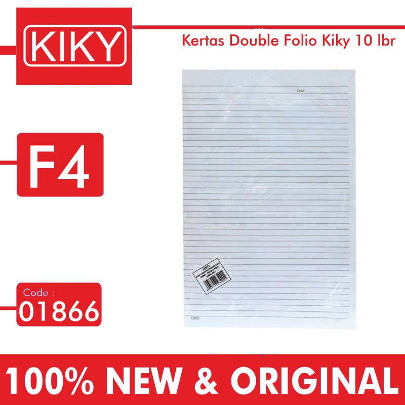 

dobel double folio garis hvs bergaris ecer perpcs
