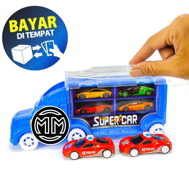 (COD) Mainan Anak Mobil Angkut Sedan YN6 Mainan koper hotwheel