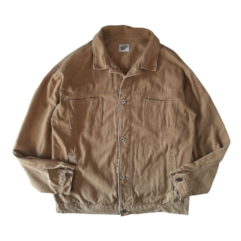 PARTIMENTO TRUCKER JACKET DENIM COKSU