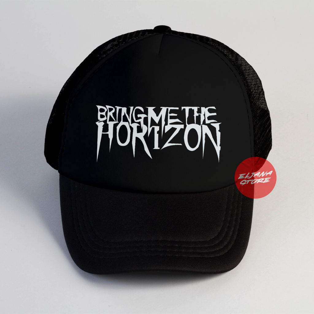 Topi Trucker Band BMTH / Topi Band/ Topi Baseball / Trucker Hat / Topi Jaring Distro / Topi Premium / Topi Sablon/ Topi Custom