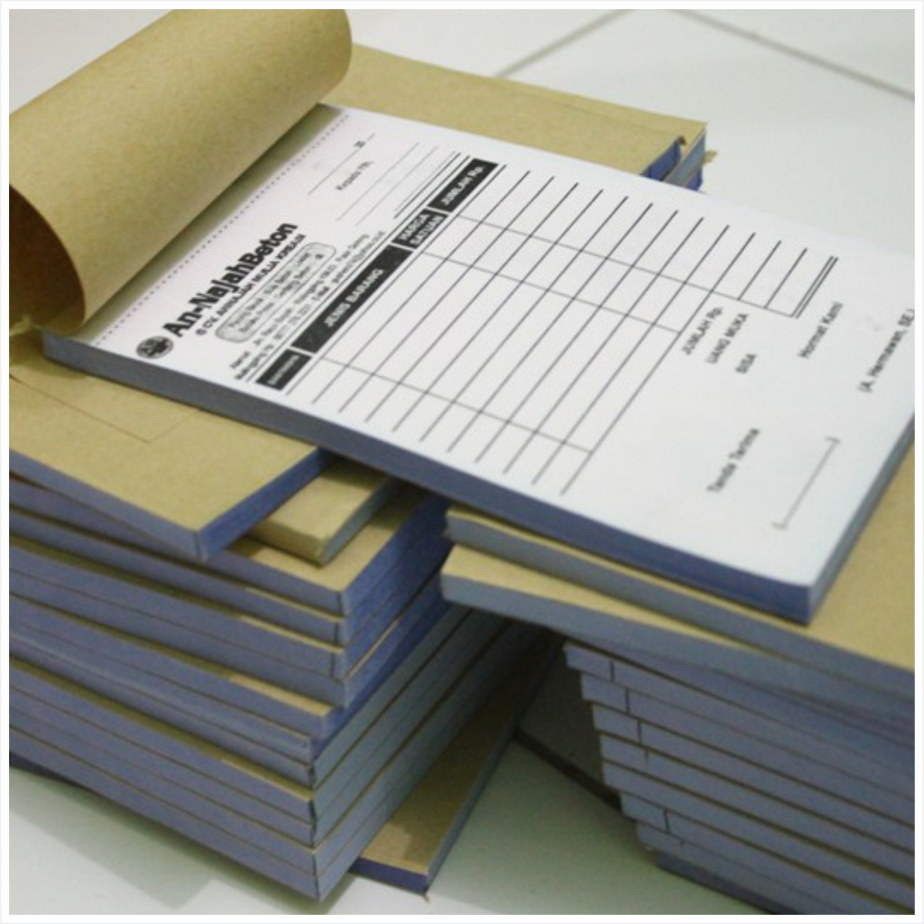 

Cetak Nota custom nama toko sendiri full color 1 RIM nota custom 1 ply nota 2 play nota 3 ply