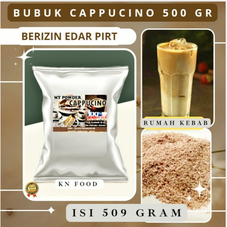 

Bubuk Minuman Cappucino 500gr || Cappucino Kopi Powder - 500 gram