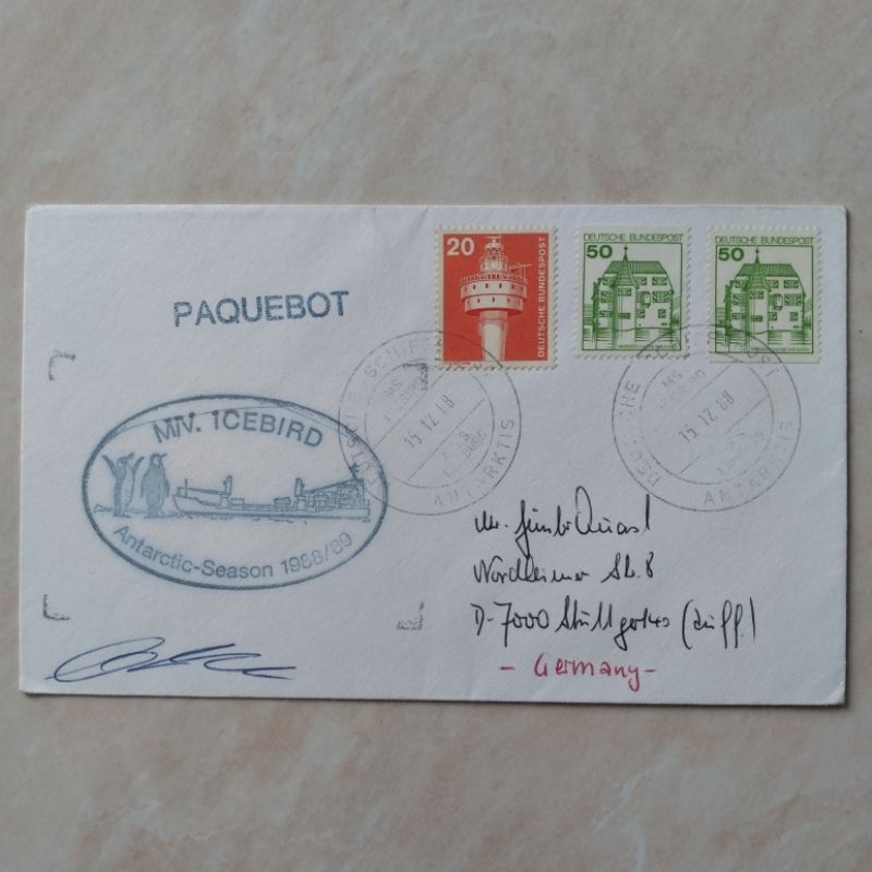 

Sampul Amplop Koleksi Filateli Jerman 1988 - YN309