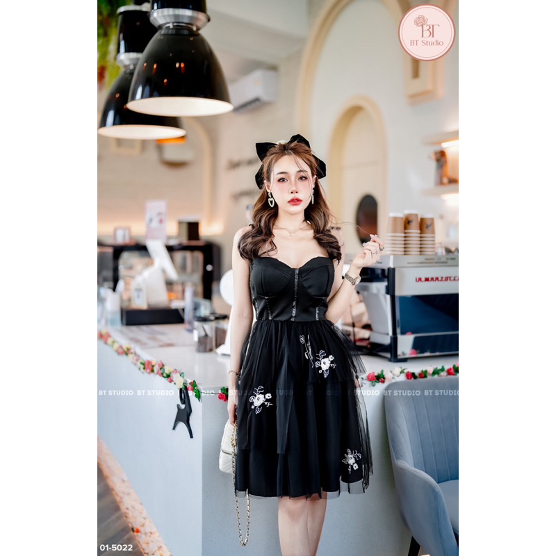 CODE:01-5022 dress premium bkk ready stok