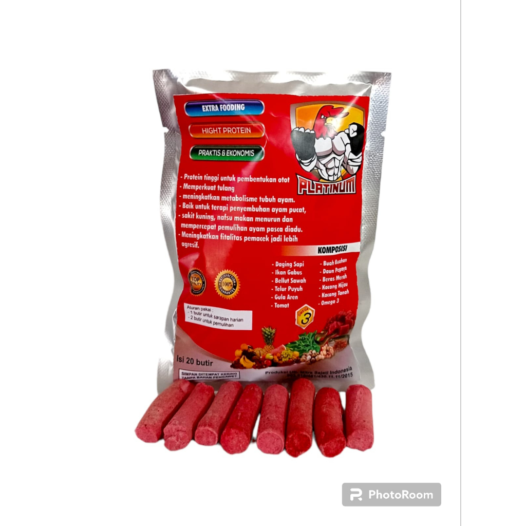 PAKET BLACK PLATINUM 12 BUTIR + RED PLATINUM 20 BUTIR - Jamu Ayam
