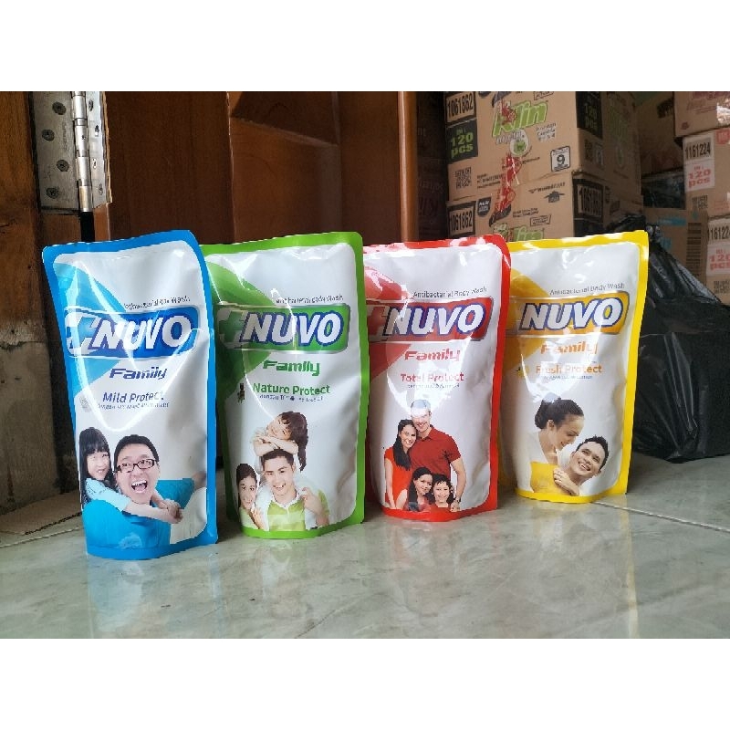 Sabun Nuvo Cair 400ml All Varian