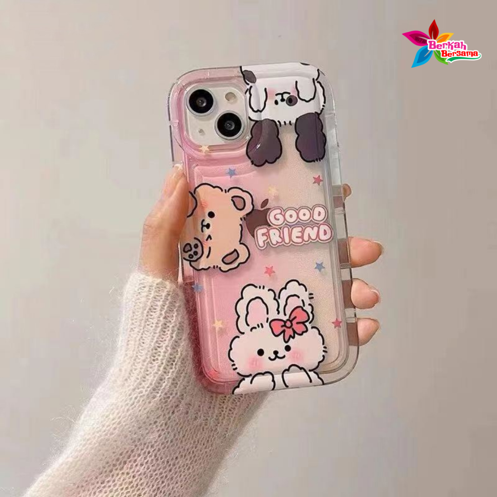SS825 SOFTCASE SILIKON AIR BAG CUTE CARACTER FOR IPHONE 6 6S 7G 8G 6 PLUS 7+ 8+ X XS XR 11 12 13 14 15 PROMAX BB8479
