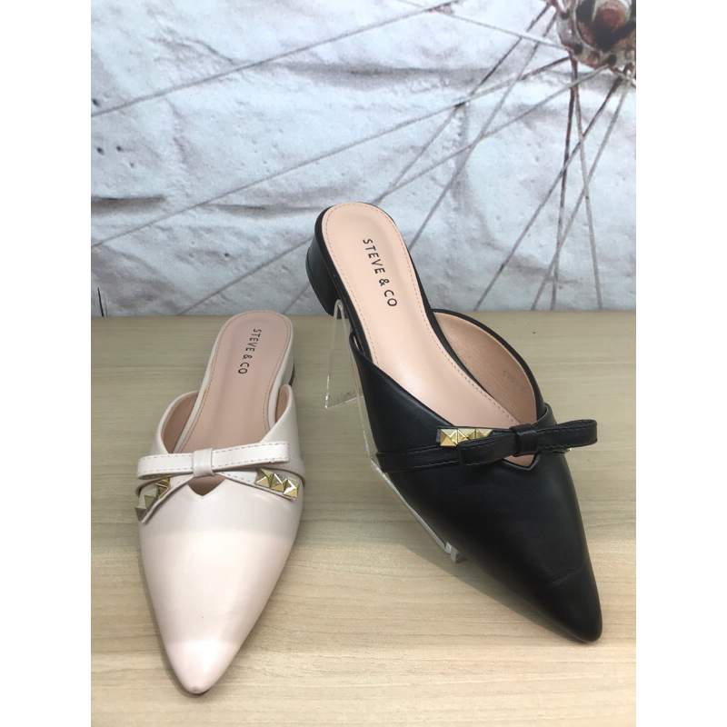 ‼️SALE‼️ Sepatu Slop Hak 2cm Steve&Co