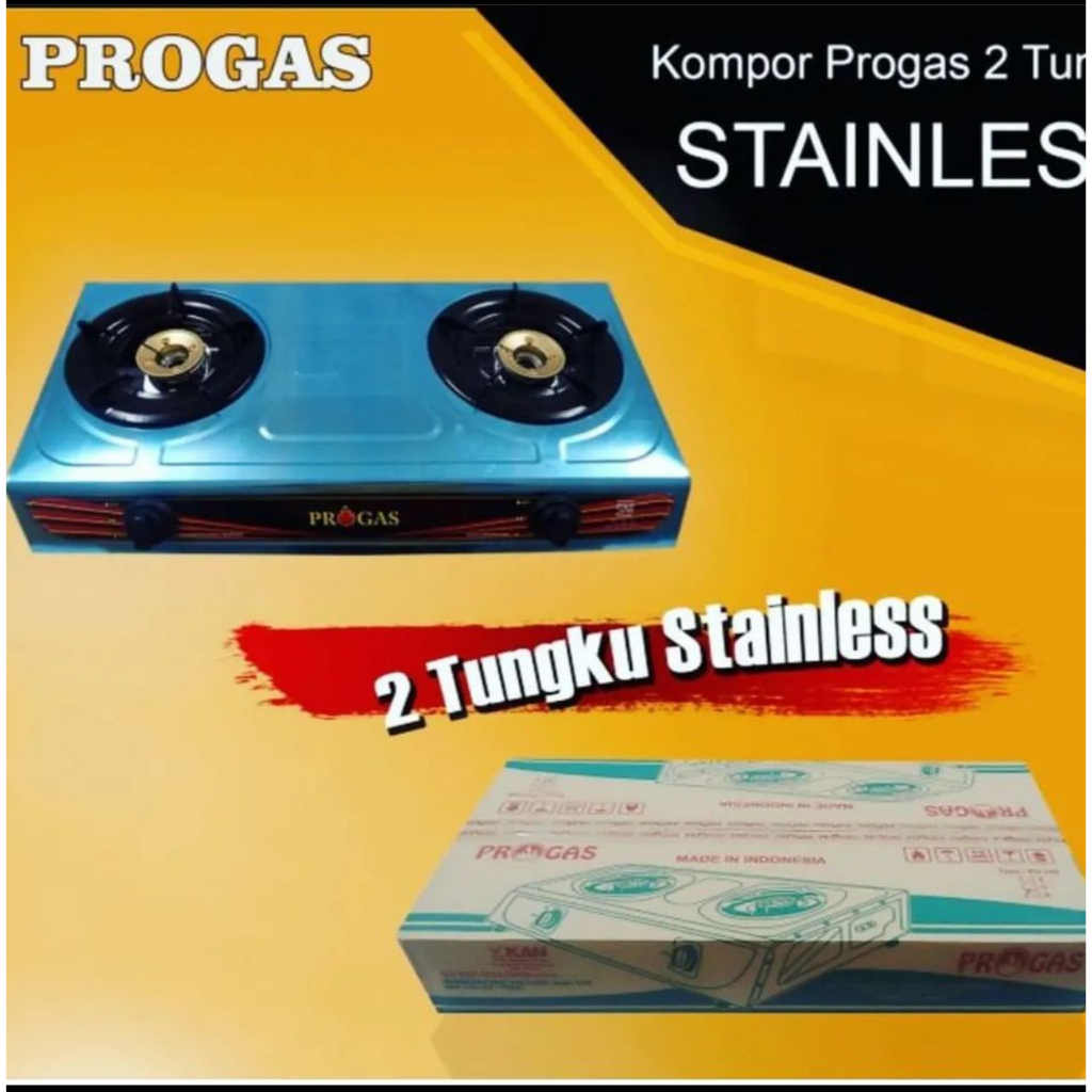 kompor progas 2 tungku