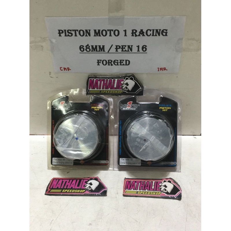 PISTON MOTO 1 FORGED 68MM/PEN 16