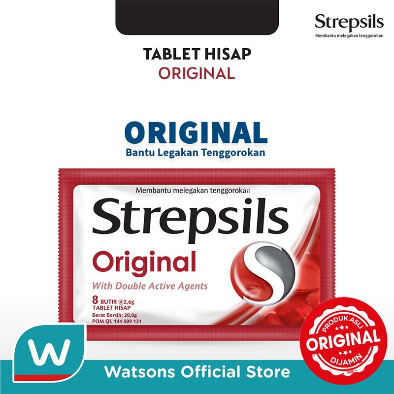

Strepsils Original With Double Active Agents