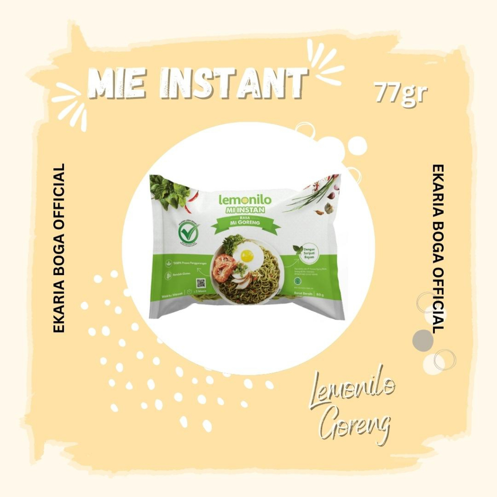 

BIHUN | MIE | MIE INSTANT | LEMONILO | LEMONILO GORENG 77GR