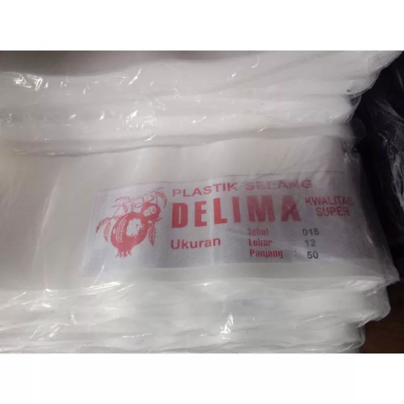 TERMURAH Selang plastik delima 2,5" 50M putih/bening