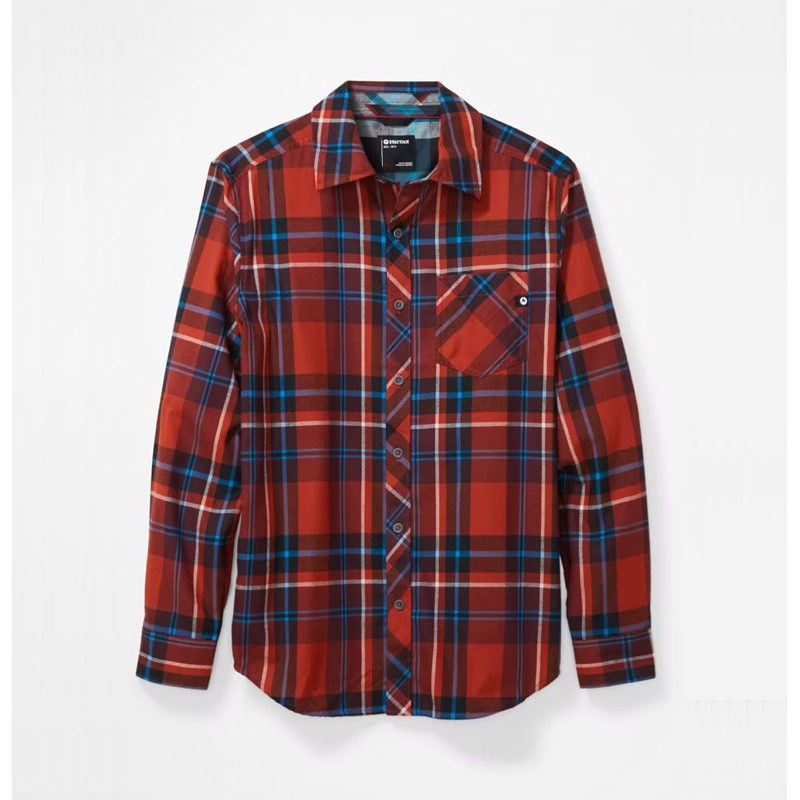 Kemeja Outdoor Pria Marmot Men Anderson Lightweight Flannel Long Sleeve Shirt Original