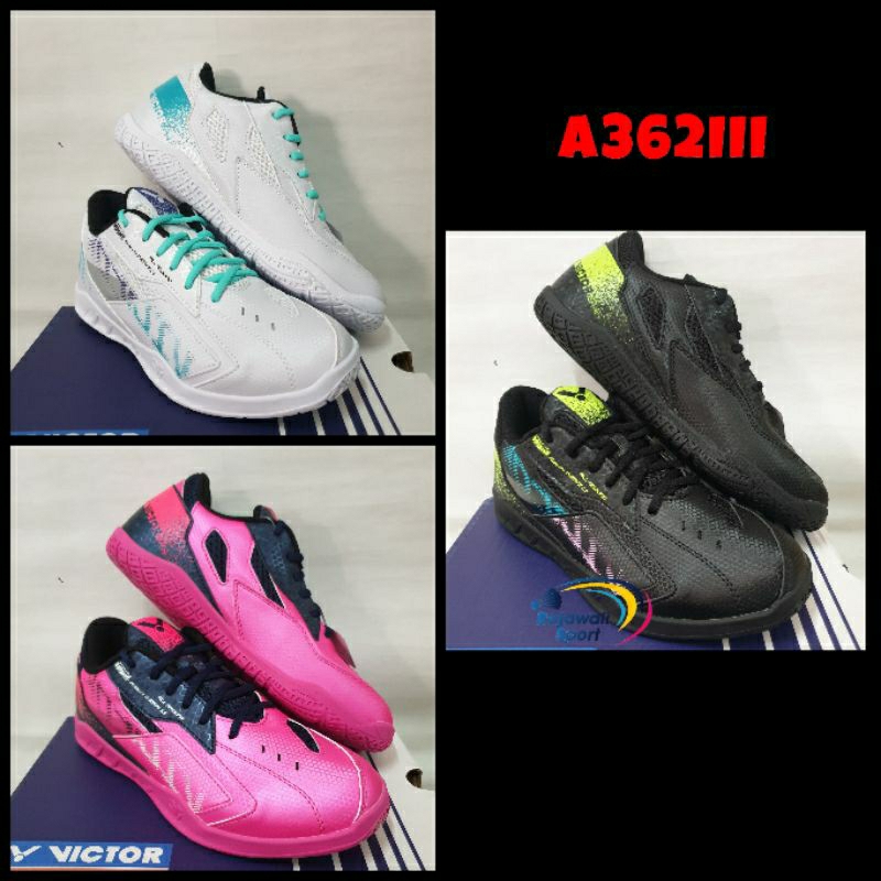 Sepatu Badminton Bulutangkis Victor A362III Original