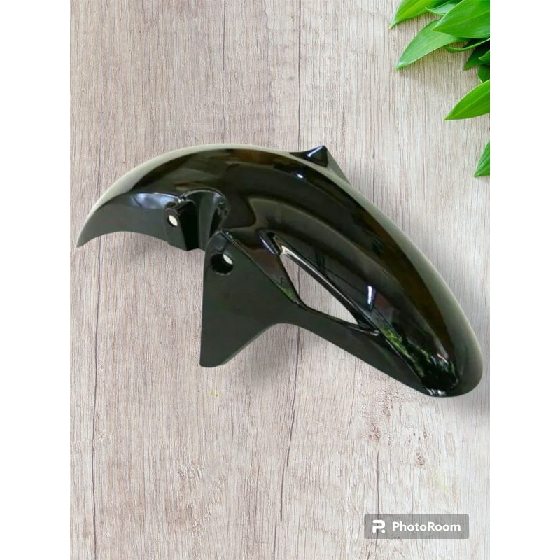 spakbor depan slebor depan Honda CBR 150 lama old warna hitam