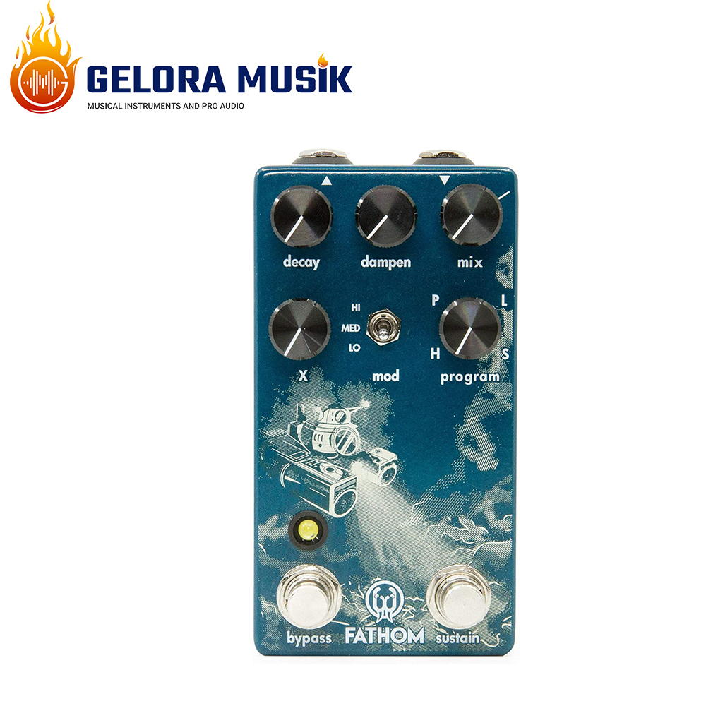 Gitar Efek Pedal Walrus Audio Fathom Multi-Function Reverb