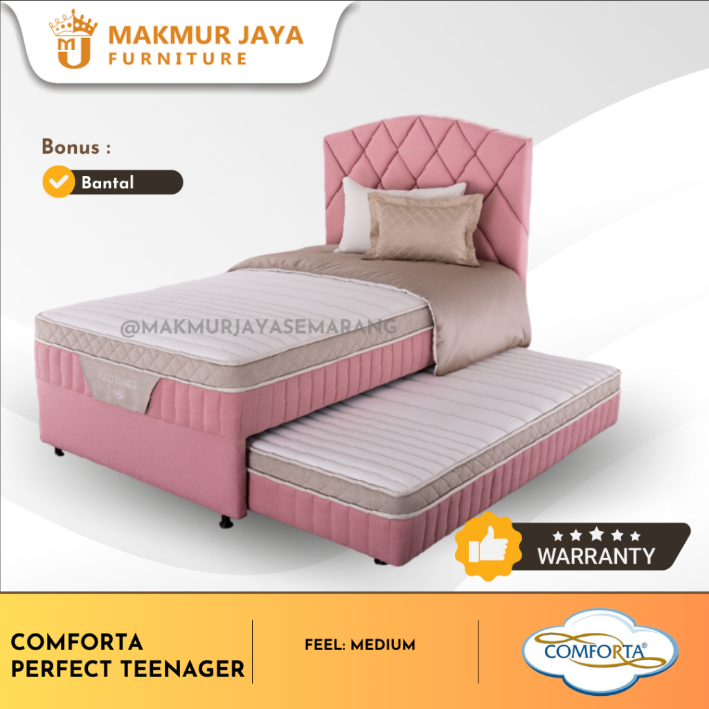 KASUR SORONG COMFORTA 2IN1 PERFECT TEENAGER | SPRINGBED