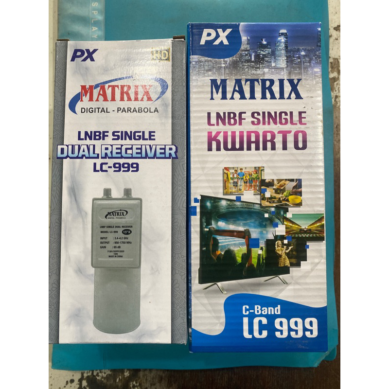 LNB F C band  4 output merk matrix / tanaka