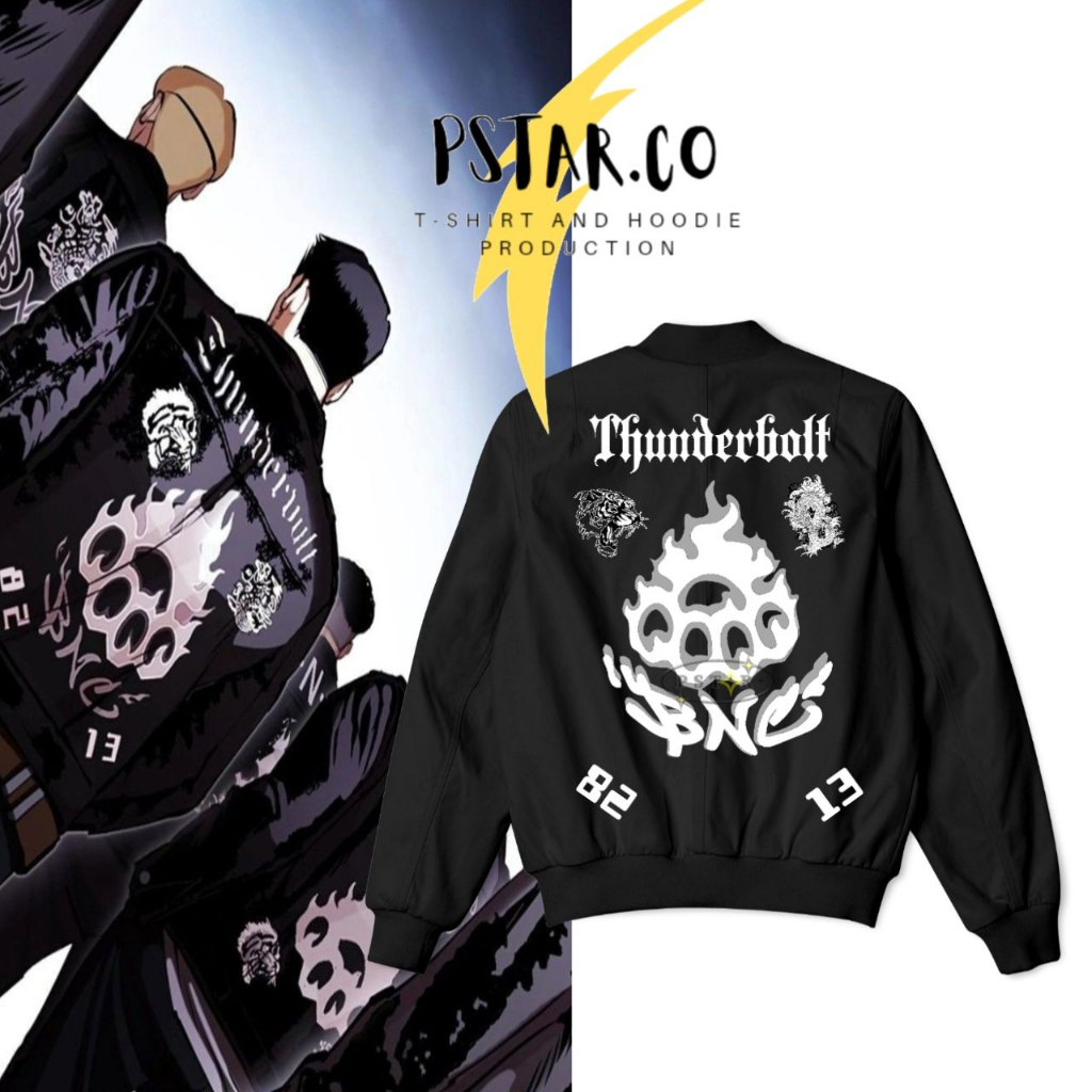 Jaket Bomber Vasco BNC new Lookism Burn Knuckle