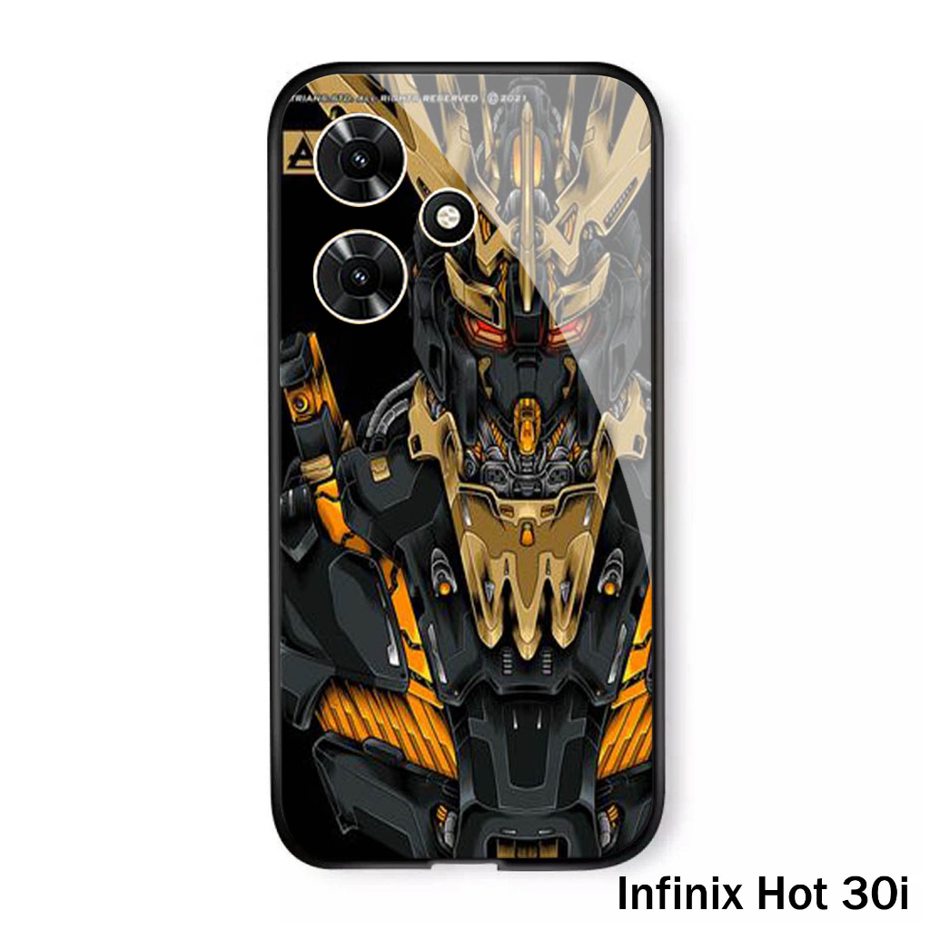 (S119) Softcase Kaca INFINIX HOT 30i - casing handphone - INFINIX HOT 30i - pelindung handphone - IN