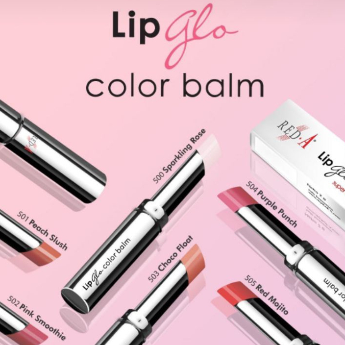 Red-A Lip Glo Color Balm 3 in 1 - Lip Balm | Lipstick | Lip Gloss