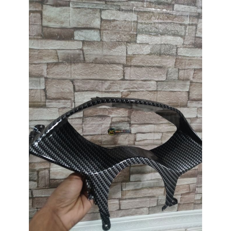cover speedometer panel fr pcx 160 carbon wtp