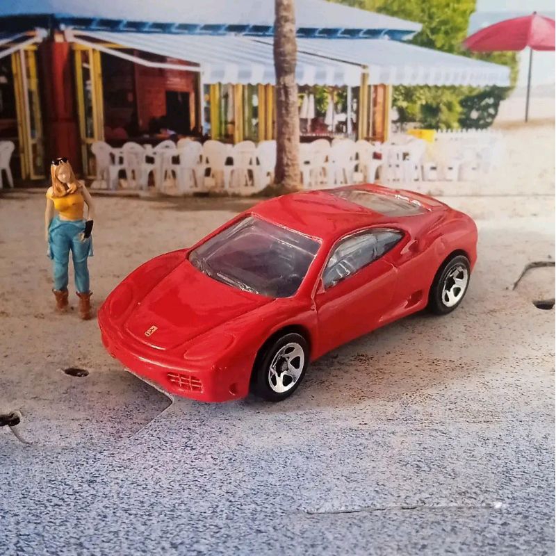 Hotwheels Hot Wheels Ferrari 360 Modena Red Merah Loose