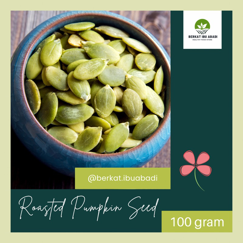 

Biji Labu Panggang 100gr / Roasted Pumpkin Seed 100gr