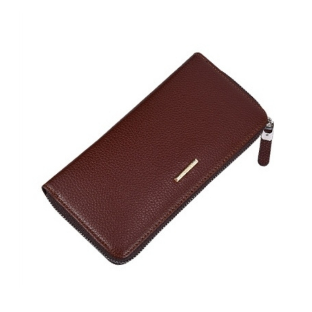 DOMPET PANJANG WANITA IMPORT BESAR MUAT HP TALI PENDEK ORIGINAL DEABOLAR COKLAT KULIT MELIORA WA720B7 KOREA CEWEK KEKINIAN SLOT KARTU RESLETING KOIN PREMIUM BRANDED BATAM SIMPLE MURAH REMAJA