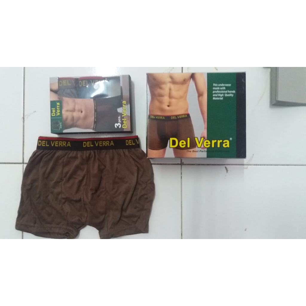 3 PCS DEL VERRA CELANA DALAM BOXER - DV.BX